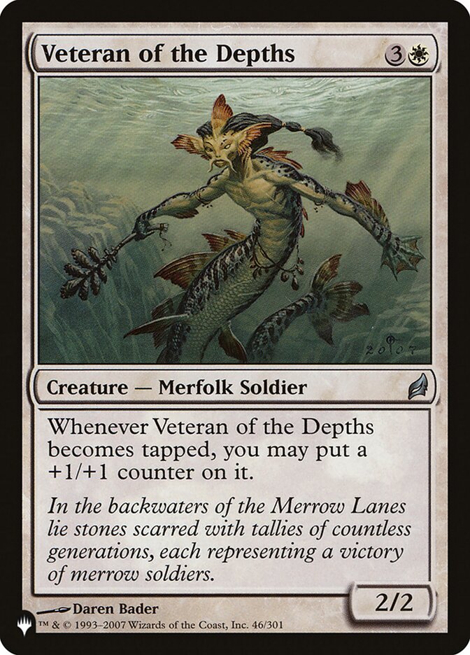 Veterano das Profundezas / Veteran of the Depths - Magic: The Gathering - MoxLand