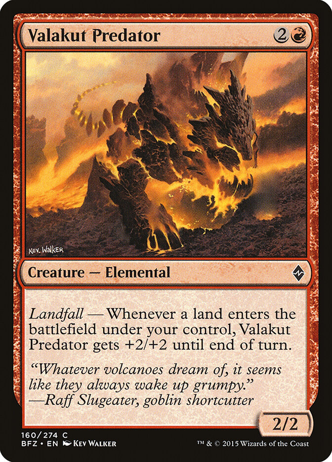 Predador de Valakut / Valakut Predator - Magic: The Gathering - MoxLand