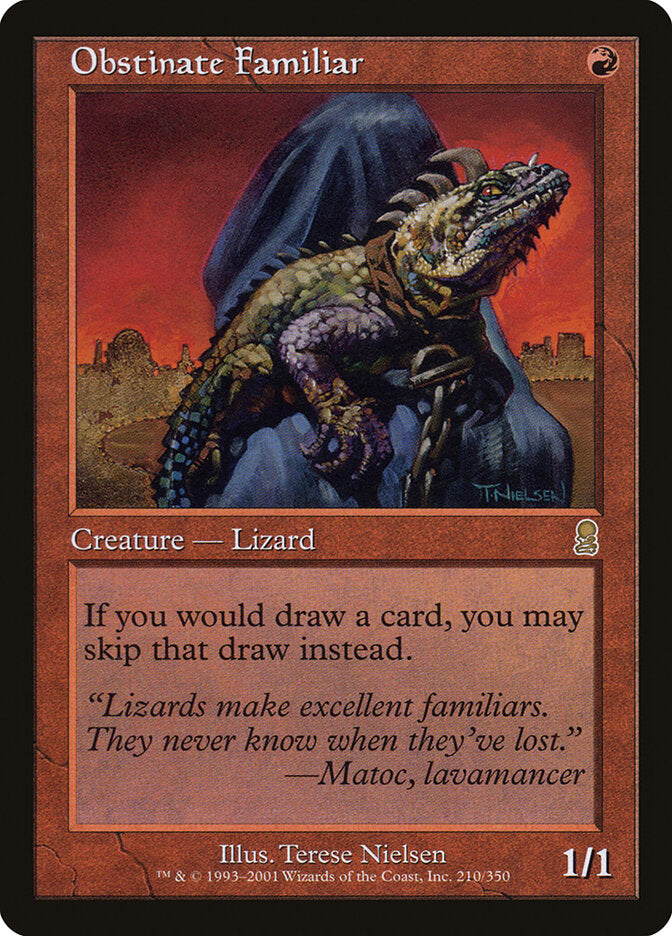 Familiar Obstinado / Obstinate Familiar - Magic: The Gathering - MoxLand