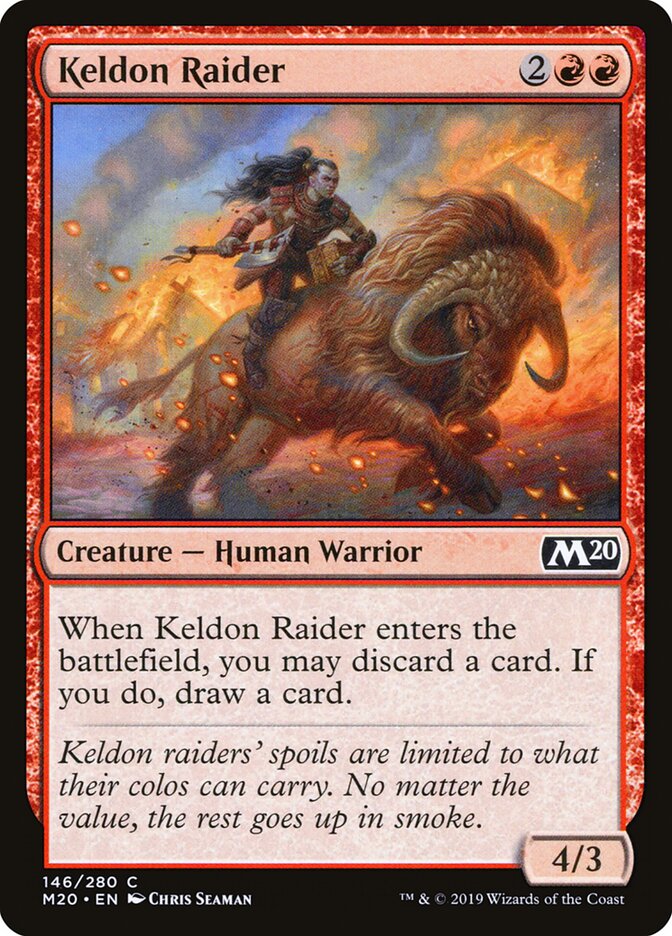Saqueadora Keldoniana / Keldon Raider - Magic: The Gathering - MoxLand