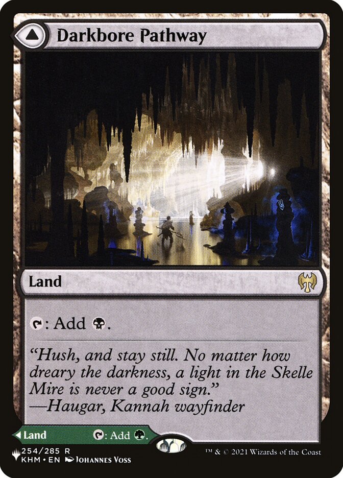 Senda do Túnel Sombrio / Darkbore Pathway - Magic: The Gathering - MoxLand