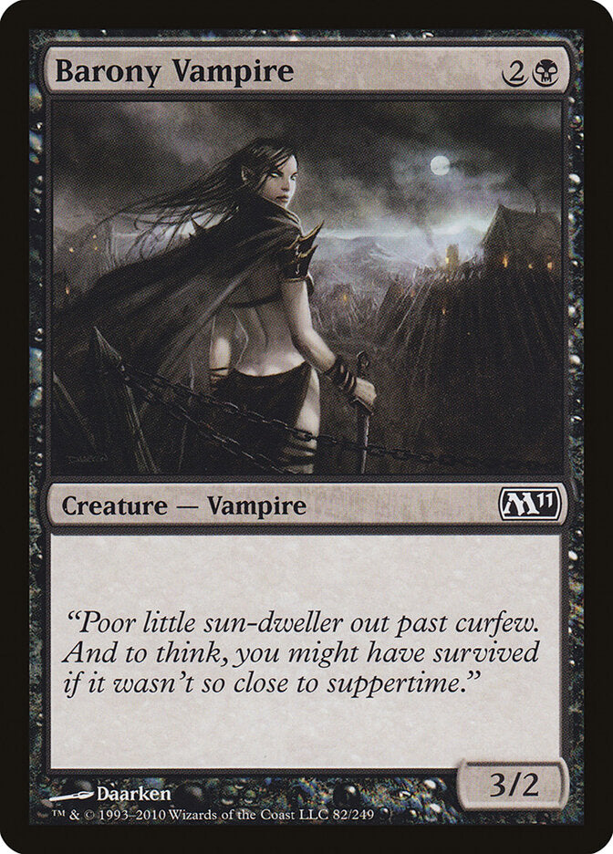 Vampiro do Baronato / Barony Vampire - Magic: The Gathering - MoxLand