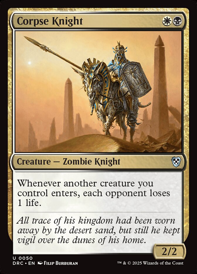 Cavaleiro Defunto / Corpse Knight - Magic: The Gathering - MoxLand