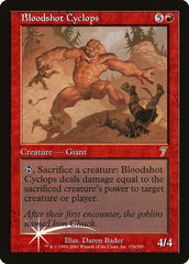 Cíclope de Olho Injetado / Bloodshot Cyclops - Magic: The Gathering - MoxLand