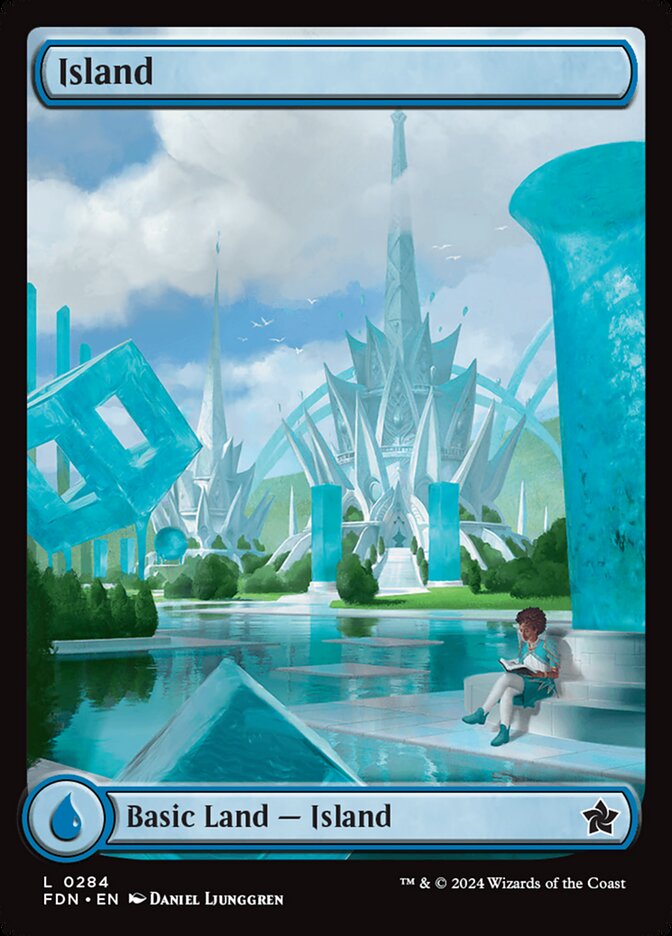 Ilha / Island - Magic: The Gathering - MoxLand