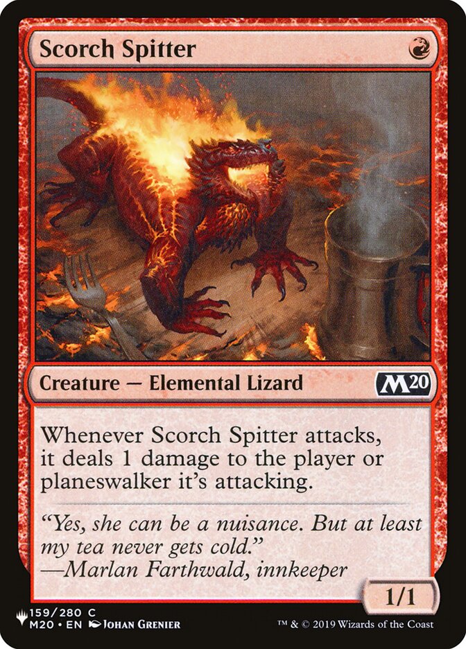 Cuspidor Chamuscante / Scorch Spitter - Magic: The Gathering - MoxLand