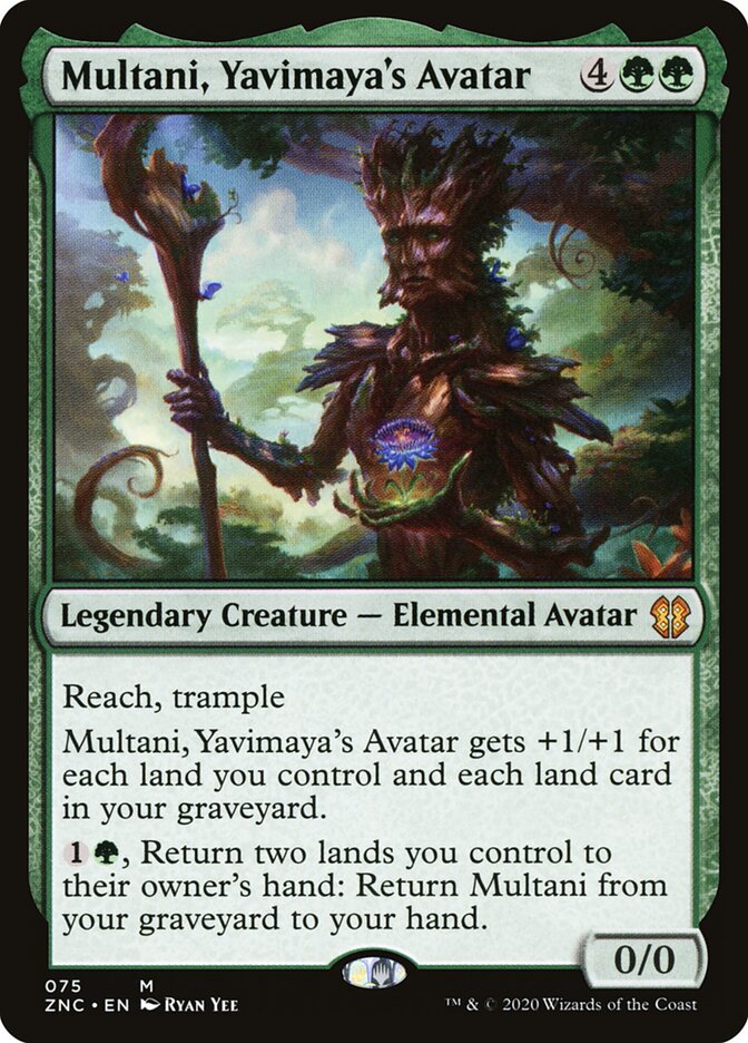 Multani, Avatar de Yavimaya / Multani, Yavimaya's Avatar - Magic: The Gathering - MoxLand