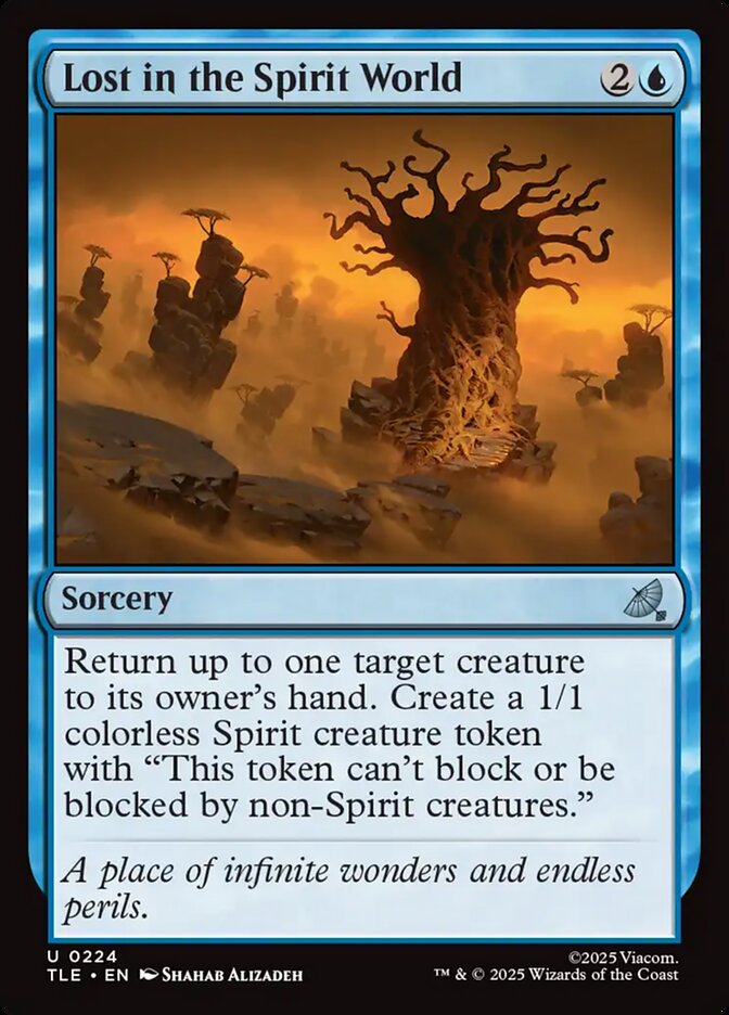 Perdido no Mundo Espiritual / Lost in the Spirit World - Magic: The Gathering - MoxLand