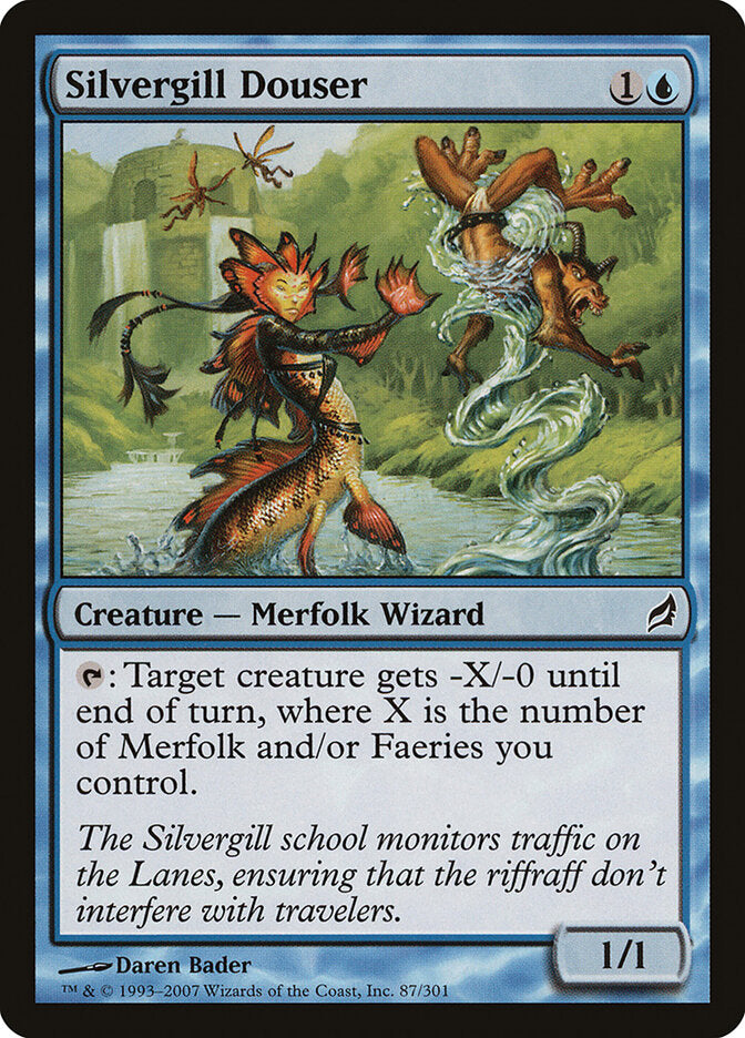 Eliminador Prateobrânquio / Silvergill Douser - Magic: The Gathering - MoxLand