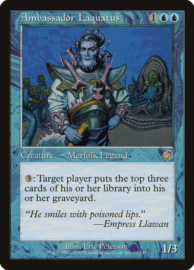 Embaixador Laquatus / Ambassador Laquatus - Magic: The Gathering - MoxLand