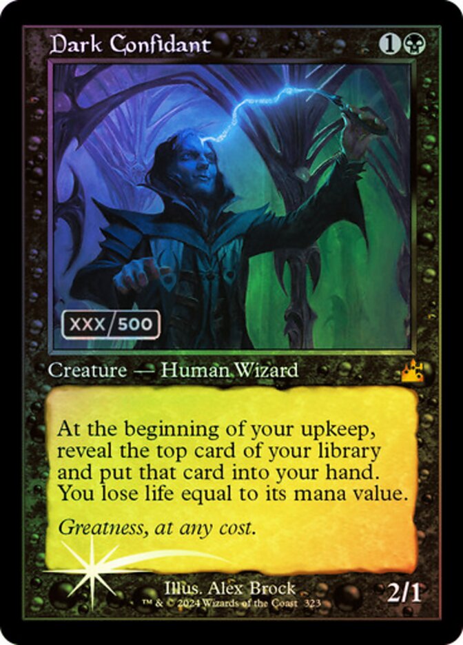 Confidente Sombrio / Dark Confidant - Magic: The Gathering - MoxLand