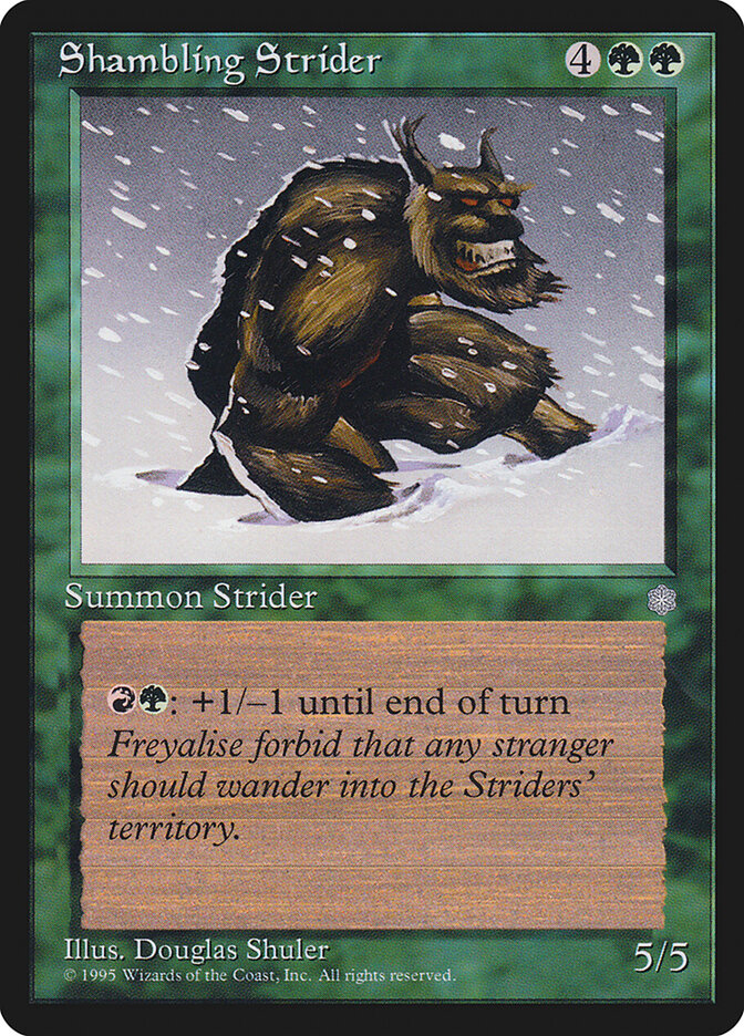 Guaribo Trôpego / Shambling Strider - Magic: The Gathering - MoxLand