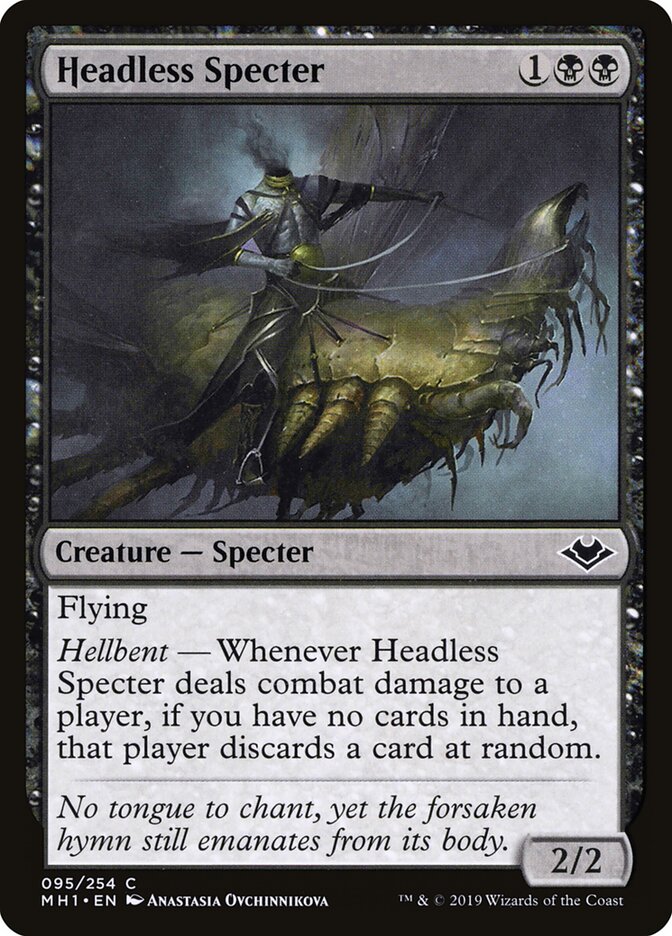 Espectro Sem Cabeça / Headless Specter - Magic: The Gathering - MoxLand