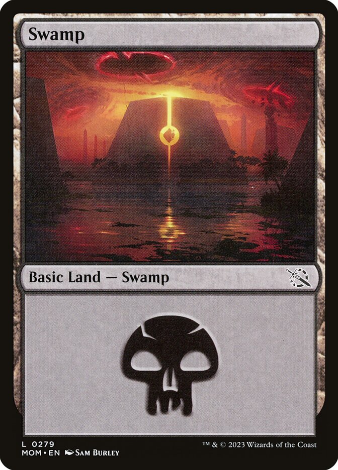 Pântano / Swamp - Magic: The Gathering - MoxLand