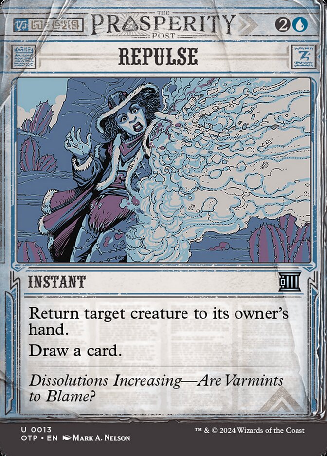 Repulsa / Repulse - Magic: The Gathering - MoxLand