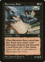 Ratos Vorazes / Ravenous Rats - Magic: The Gathering - MoxLand