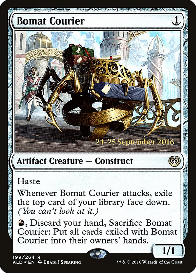 Mensageiro de Bomat / Bomat Courier - Magic: The Gathering - MoxLand