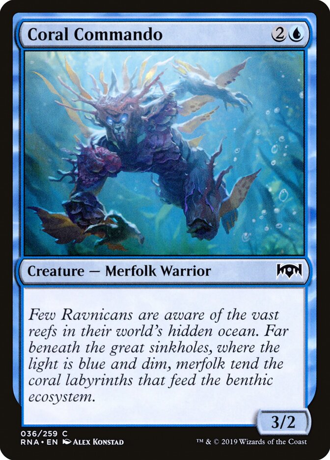 Comando do Coral / Coral Commando - Magic: The Gathering - MoxLand