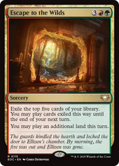 Fuga para as Terras Selvagens / Escape to the Wilds - Magic: The Gathering - MoxLand