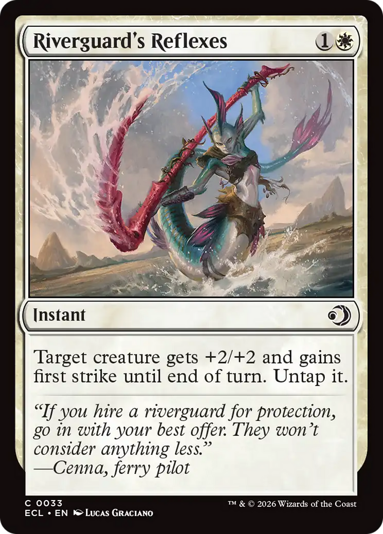 Reflexos da Guarda-fluvial / Riverguard's Reflexes - Magic: The Gathering - MoxLand