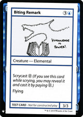 Biting Remark - Magic: The Gathering - MoxLand