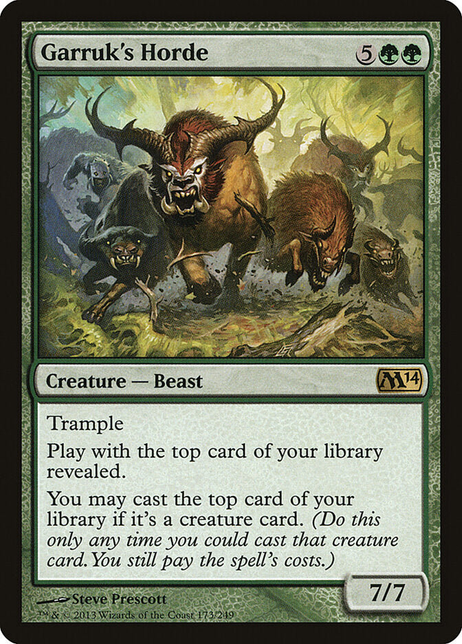 Horda de Garruk / Garruk's Horde - Magic: The Gathering - MoxLand