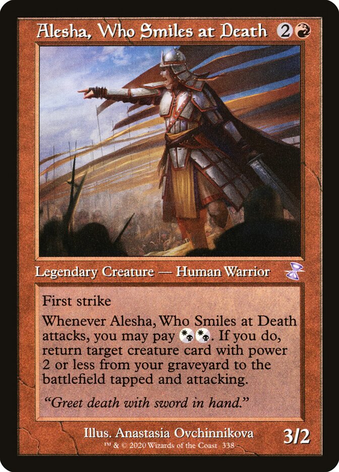 Alesha, a Que Sorri Para a Morte / Alesha, Who Smiles at Death - Magic: The Gathering - MoxLand