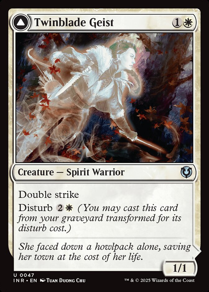 Geist das Lâminas Gêmeas / Twinblade Geist - Magic: The Gathering - MoxLand