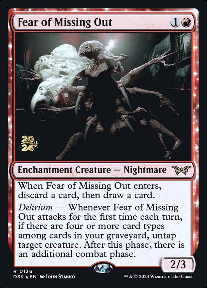 Fear of Missing Out - Magic: The Gathering - MoxLand