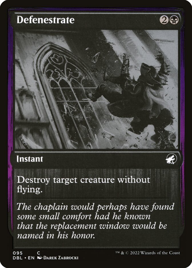 Defenestrar / Defenestrate - Magic: The Gathering - MoxLand