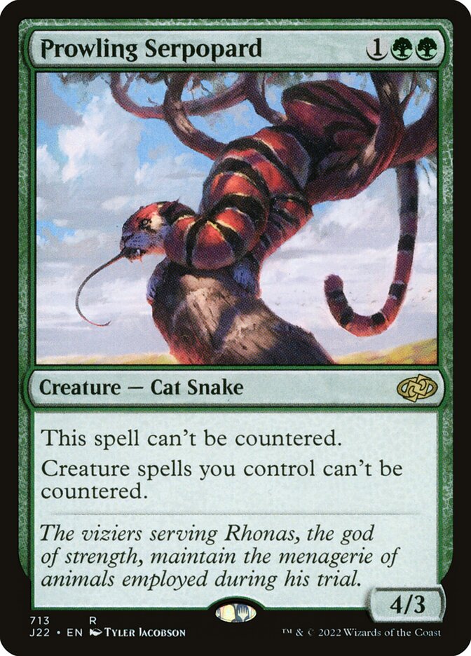 Serpopardo Espreitador / Prowling Serpopard - Magic: The Gathering - MoxLand