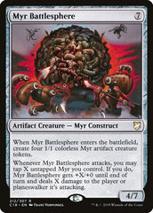 Esfera de Batalha Myr / Myr Battlesphere - Magic: The Gathering - MoxLand