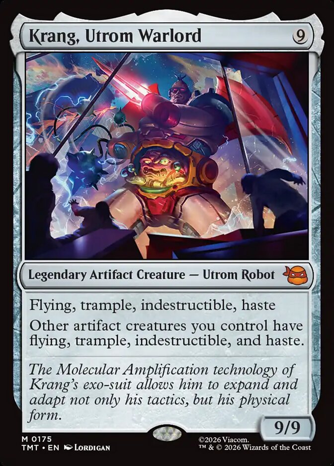 Krang, Utrom Warlord - Magic: The Gathering - MoxLand