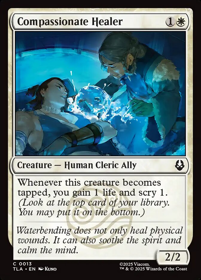Curandeira Compassiva / Compassionate Healer - Magic: The Gathering - MoxLand