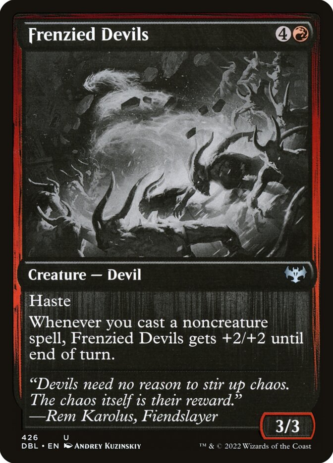 Diabos Frenéticos / Frenzied Devils - Magic: The Gathering - MoxLand