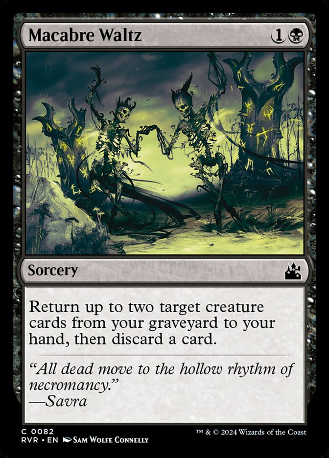 Valsa Macabra / Macabre Waltz - Magic: The Gathering - MoxLand