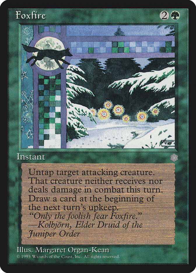 Ignis Fatuus / Foxfire - Magic: The Gathering - MoxLand