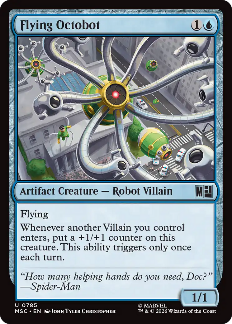 Flying Octobot - Magic: The Gathering - MoxLand