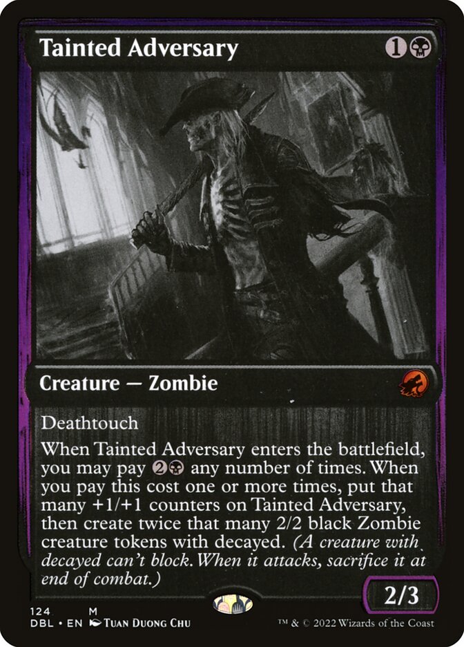 Adversário Maculado / Tainted Adversary - Magic: The Gathering - MoxLand
