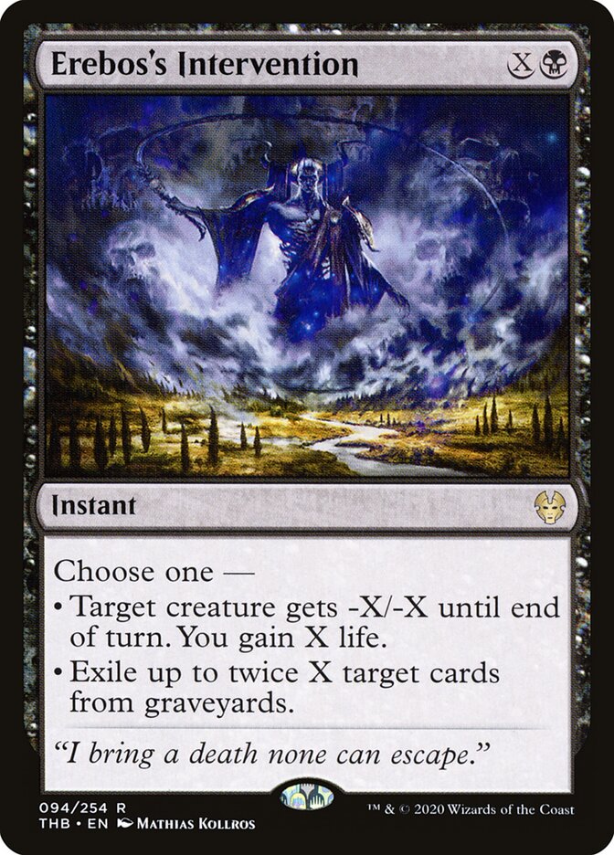 Intervenção de Érebo / Erebos's Intervention - Magic: The Gathering - MoxLand