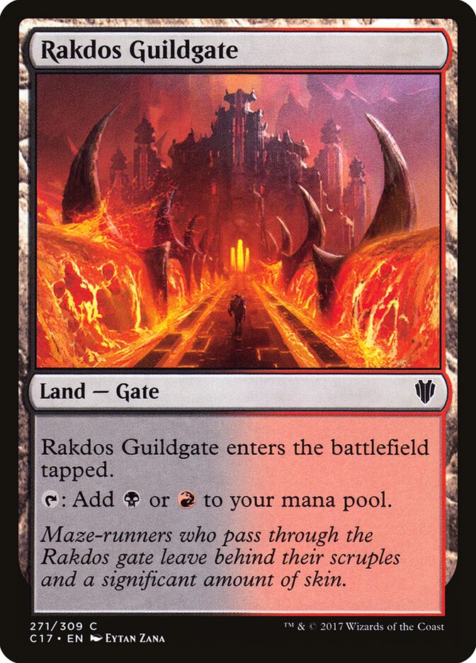Portão da Guilda Rakdos / Rakdos Guildgate - Magic: The Gathering - MoxLand