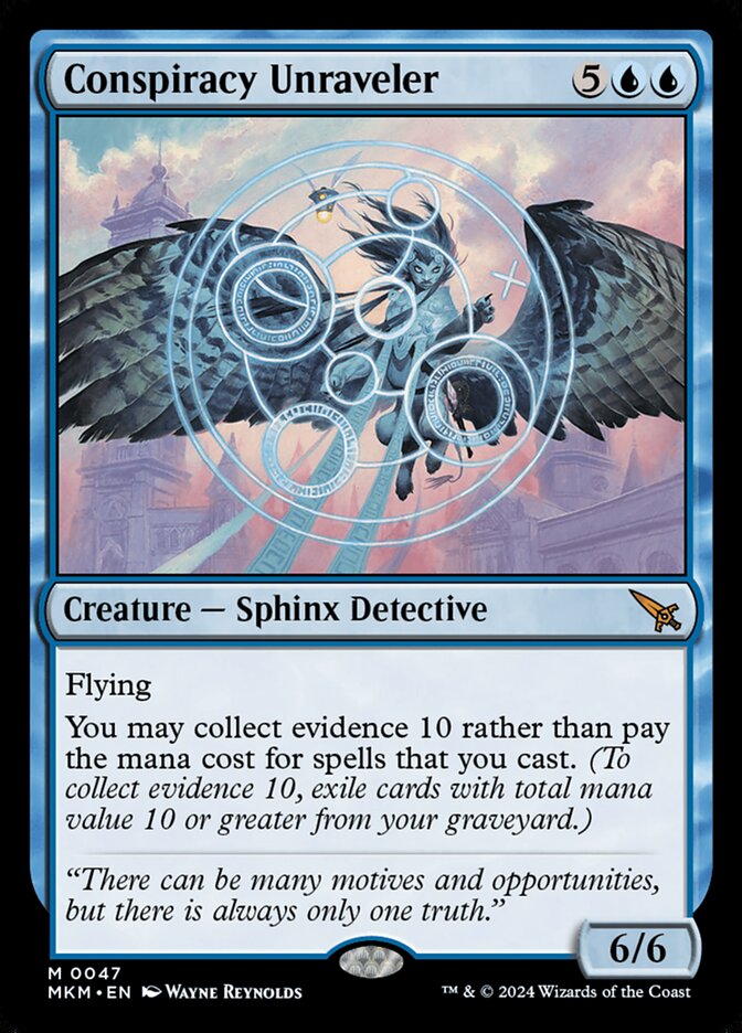 Desvendadora da Conspiração / Conspiracy Unraveler - Magic: The Gathering - MoxLand