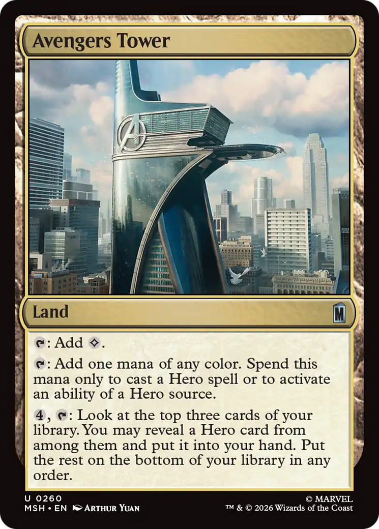 Avengers Tower - Magic: The Gathering - MoxLand