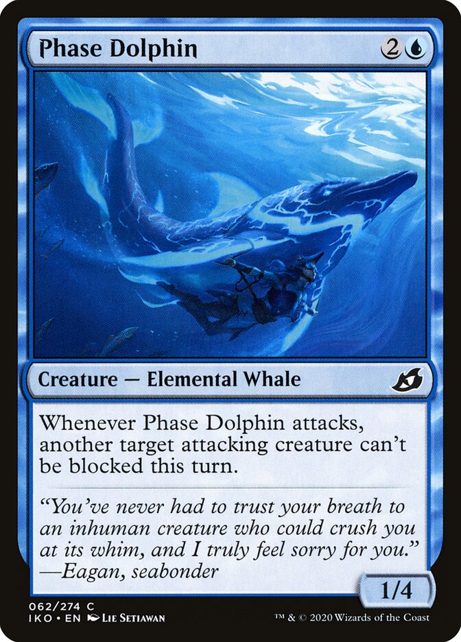 Golfinho Defasador / Phase Dolphin - Magic: The Gathering - MoxLand