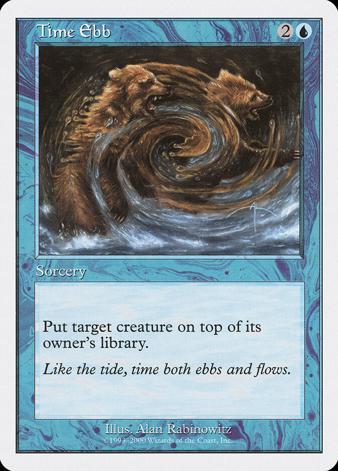 Refluxo do Tempo / Time Ebb - Magic: The Gathering - MoxLand
