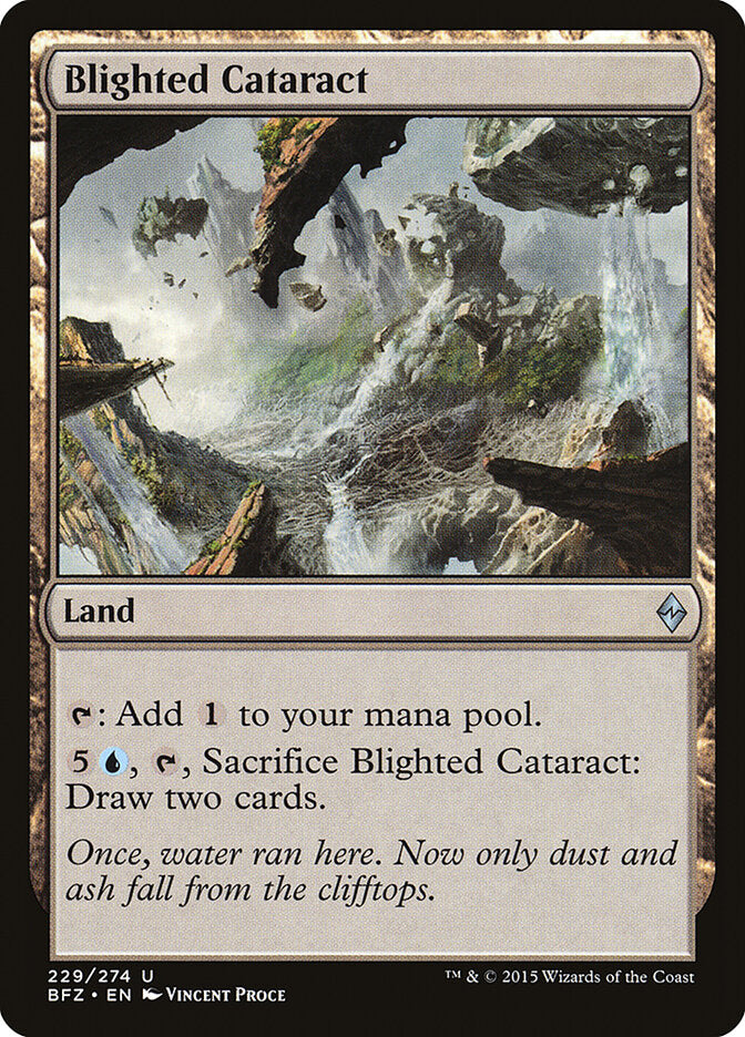 Catarata Flagelada / Blighted Cataract - Magic: The Gathering - MoxLand