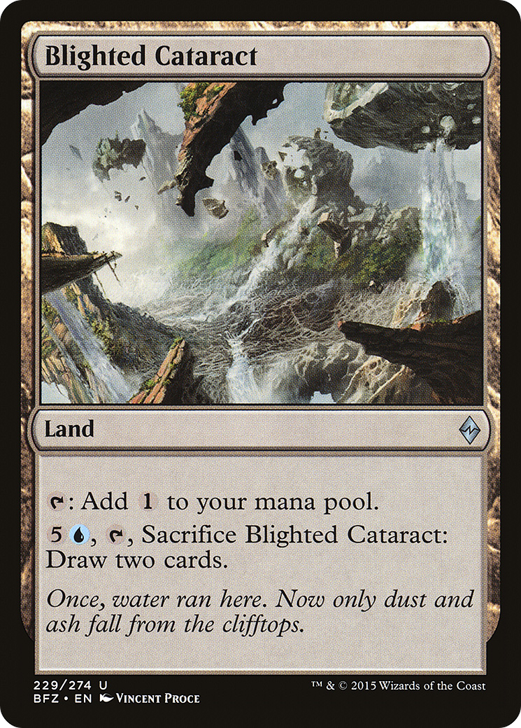 Catarata Flagelada / Blighted Cataract - Magic: The Gathering - MoxLand