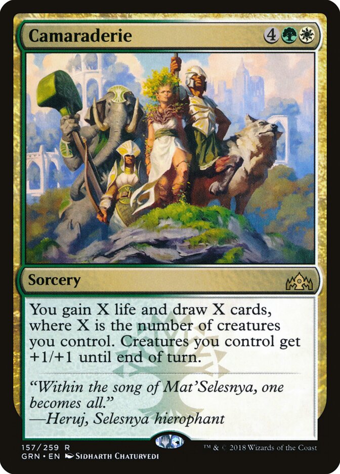 Camaradagem / Camaraderie - Magic: The Gathering - MoxLand