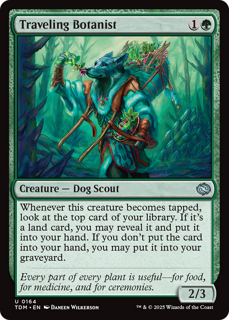 Botânico Viajante / Traveling Botanist - Magic: The Gathering - MoxLand