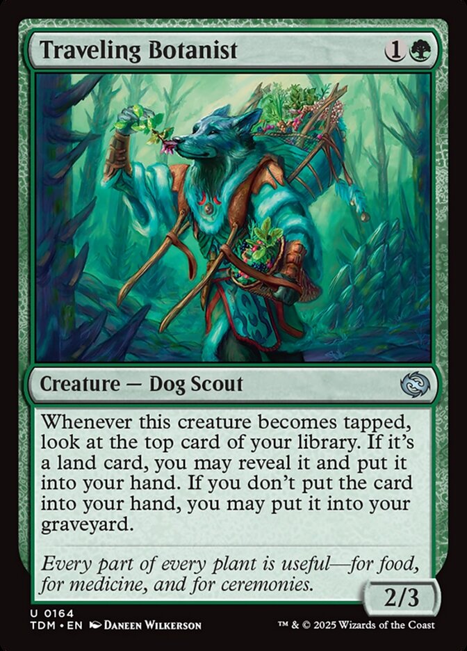 Botânico Viajante / Traveling Botanist - Magic: The Gathering - MoxLand